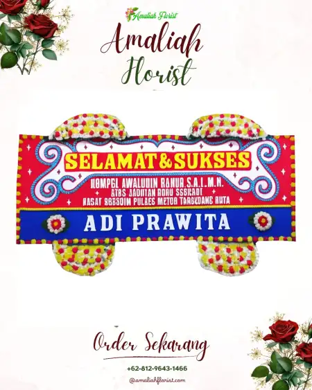 Papan Bunga Ucapan Selamat Batu Engau
